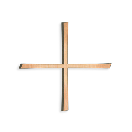 Rovnoramenný kříž na náhrobek, bronz, 8–30 cm